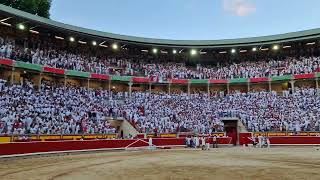 Sanfermines Pamplona 2022 Plaza de Toros [upl. by Weiman]