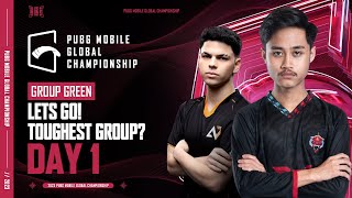 EN 2023 PMGC League  Group Green Day 1  PUBG MOBILE Global Championship [upl. by Neila]