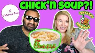 Chick Fil A Chicken Noodle Soup Review [upl. by Naihr]