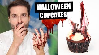 RECETTE RAPIDE CUPCAKES HALLOWEEN 2018  CARL IS COOKING [upl. by Enilraep]