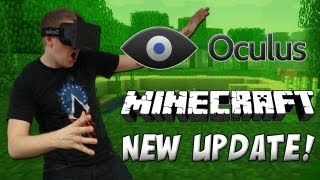 Minecraft Oculus Rift  Fixed Inventory  Gameplay [upl. by Auos]