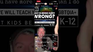 10•06•24 Brandon Parsons TikTok Live Debate  Why is being gay wrong [upl. by Ellak]