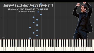 PEOPLE GET UP AND DRIVE YOUR FUNKY SOUL Bully Maguire theme  Easy Mode Piano Tutorial [upl. by Covell]