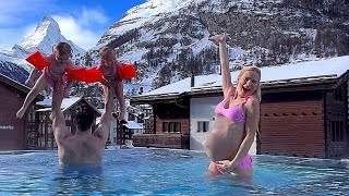 Paradise Found Family Fun at BEAUSiTE Zermatt Spa with Epic Matterhorn Views [upl. by Caniff]