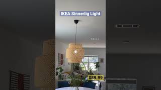 IKEA Sinnerlig  Best Budget Boho Style Pendant Light  IKEA Lighting Ideas [upl. by Hindu]