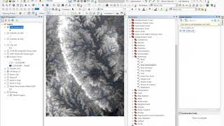 Bag 2 Delineasi Aliran Sungai dan Catchment Area di ArcGIS [upl. by Ylim]