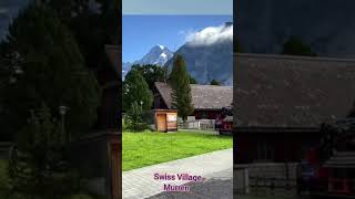 nature🌿🍃switzerland🏔️Swiss Village murren 🏔️shortsviraltrending [upl. by Karena737]