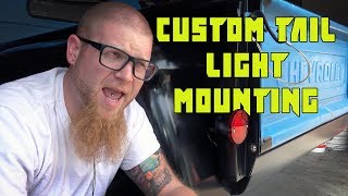 Custom Mounting LED Tail Lights  C10 [upl. by Fahy432]