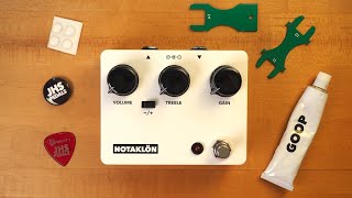 I Built a JHS Pedals NOTAKLÖN Solderless DIY Kit Overdrive Boost [upl. by Loree]