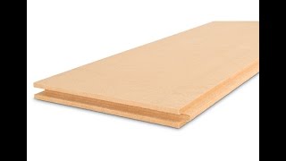 Production of STEICO wood fibre insulation boards  dry manufacturing process [upl. by Anneis828]