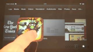 Amazon Kindle Fire HD 7  Reading Experience [upl. by Yejus]