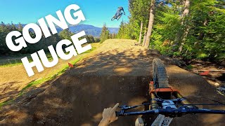 Riding The MOST POPULAR Trails At WHISTLER With Upcoming PROS [upl. by Madanhoj624]