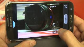 Sony Cybershot DSCHX50V WiFi Control Test [upl. by Bevus]