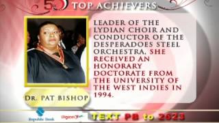 50 most Influential people in Trinidad amp TobagoDr Pat Bishop [upl. by Airahcaz]