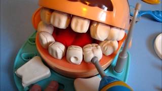 PlayDoh Dentist Doctor Drill N Fill By Blue Orange [upl. by Nyleaj]