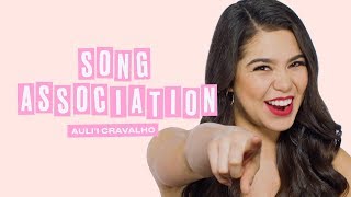 Rise Star Aulii Cravalho Sings Through ELLEs Song Association Game  ELLE [upl. by Sikko]