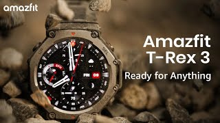 Amazfit TRex 3 smartwatch Indian launch imminent [upl. by Atworth]