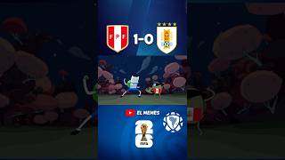 Perú salvó un partido horroroso 😴 uruguay peru eliminatorias conmebol elmemes memes futbol [upl. by Kushner]