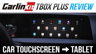 Carlinkit TBox Plus Review Turn Your Cars Touchscreen Into a TABLET [upl. by Anier105]