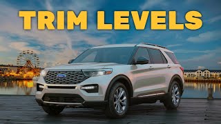 2022 Ford Explorer Trim Levels and Exterior Colors [upl. by Nawram782]