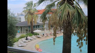 Pefkohori Halkidiki Greece  Part 3 Flegra Palace Hotel amp Room Review  Stray Pet Situation [upl. by Tingley]