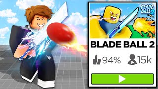 I Played NEW BLADE BALL 2 [upl. by Manton]