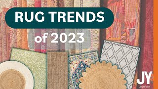 Rug Trends for The Spring 2023  Jonathan Y [upl. by Lola]