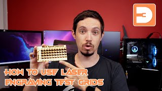 Finding the right settings for Laser Engraving using test grids [upl. by Varini28]