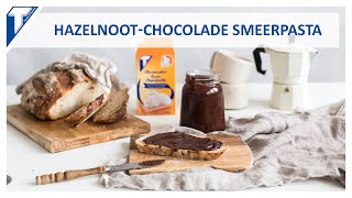 Hazelnootchocolade smeerpasta  Recept  Sweet Little Touch [upl. by Sennahoj]