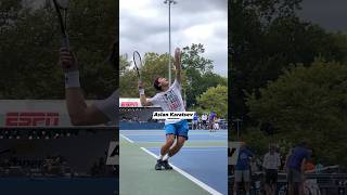 Aslan Karatsev serve slowmotion 🚀 🎾 [upl. by Caroline]