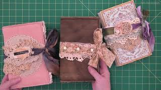 Covers and Closures for Junk Journals Part 1 beginner friendly no need to be perfect [upl. by Leinoto]