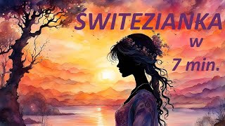 Świtezianka Adam Mickiewicz cały audiobook w 7 minut [upl. by Hett566]