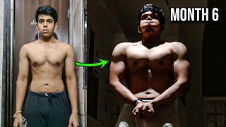 I BULKED For 6 Months  My Bulking Progress [upl. by Ynatil]