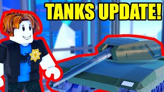 NEW TANKS and JEWELRY STORE Winter Update  Roblox Jailbreak [upl. by Kaye]