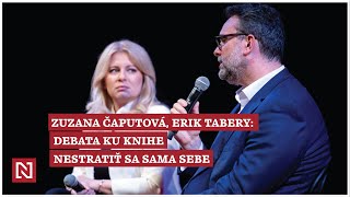 Zuzana Čaputová Erik Tabery Debata ku knihe Nestratiť sa sama sebe [upl. by Halian614]