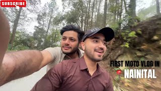 Our First Moto Vlog In Nainital🤩🏍️  Hamza Aya Nainital  Police Ne Challan Kaat Diya🥲 [upl. by Daiz221]