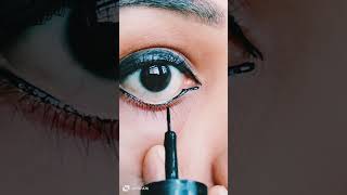 Dazller eyeliner tutorial  Malayalam Radhikasajin [upl. by Haseena138]