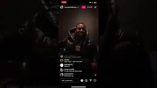 HoneyKomb Brazy on ig live dissing Finesse2tymes🤔🤧🤦🏾‍♂️ [upl. by Airlia]