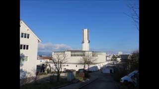 Pfäffikon SZ Pfarrkirche St Meinrad Vollgeläute [upl. by Elocon860]