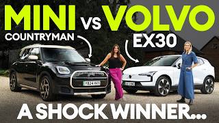 The best electric MINI yet New MINI Countryman vs Volvo EX30  Electrifying [upl. by Autum998]