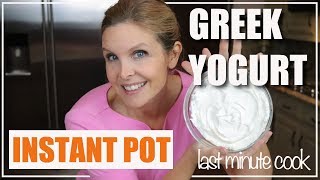 Easy Instant Pot greek yogurt recipe you will love [upl. by Notnad]