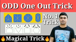 Odd One Out Reasoning Tricks  Figure Odd One Out  Reasoning Trick  imran sir maths [upl. by Philcox]