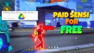 TRY This Insane PAID Sensi For FREE 🔥 [upl. by Nivart]