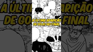 Gojo Aparece Pela Última Vez no Mangá [upl. by Aihsetal]