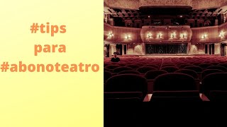 tips abonoteatro [upl. by Tterab]