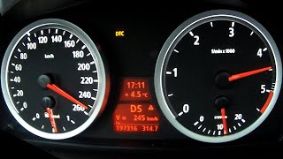 BMW 535d E60 Acceleration 0100  0200  0250 Stage 2 [upl. by Nileuqaj]