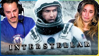 INTERSTELLAR Made Us Emotional  First Time Watch  Movie Reaction  Matthew McConaughey [upl. by Reine]