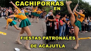 Cachiporras Salvadoreñas desfile de Correo Acajutla Sonsonate El Salvador [upl. by Initsed74]