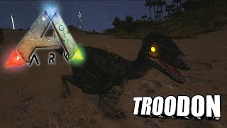 Taming A Troodon  Ark Survival Evolved  The Island [upl. by Torbert]