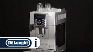 How to select the cup warmer on your DeLonghi ECAM 25462 coffee machine [upl. by Tnahs]